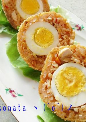 チキンライスエッグ-レシピのメイン写真