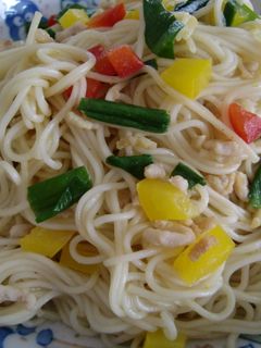 夏だ!カレーだ!炒めそうめん-レシピのメイン写真