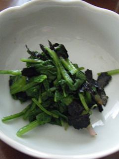 ほうれん草と海苔の和え物-レシピのメイン写真