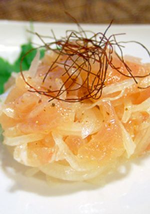 マグロの塩ナムル-レシピのメイン写真