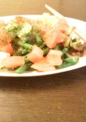 夏に美味しいさやいんげんのサラダ-レシピのメイン写真