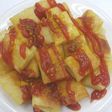 ミニマウルタッシェンのカリーブルスト風