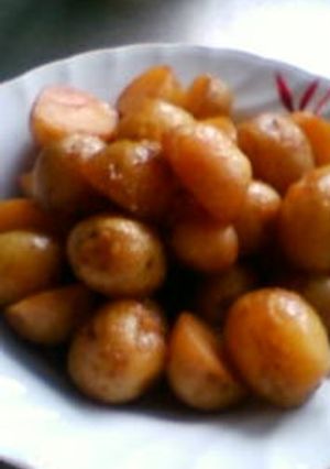 新じゃがで甘辛揚げ煮-レシピのメイン写真