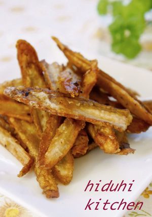 給食メニュー*揚げごぼう-レシピのメイン写真
