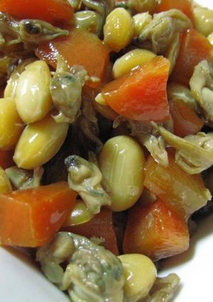 おばあちゃん直伝☆アサリの大豆の煮豆-レシピのメイン写真