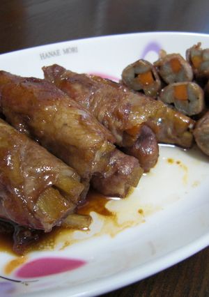 人参とごぼうの豚肉巻き-レシピのメイン写真