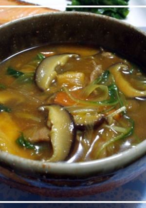 お蕎麦屋さんのカレー-レシピのメイン写真