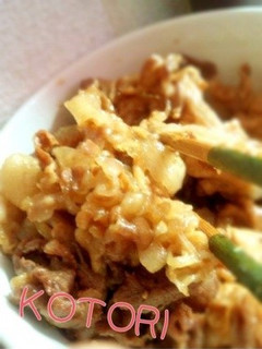 *...とろとろすき焼き肉...*-レシピのメイン写真