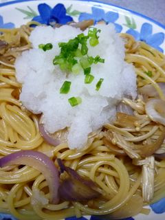 大根おろしでサッパリ♬和風パスタ-レシピのメイン写真