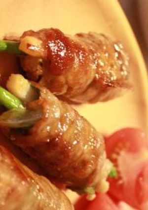 野菜の肉巻き コチュジャン風味-レシピのメイン写真