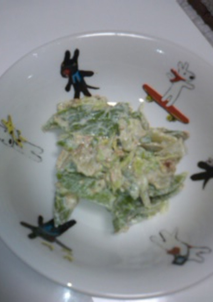 箸が止まらない☆白菜とえんどうのサラダ♪-レシピのメイン写真