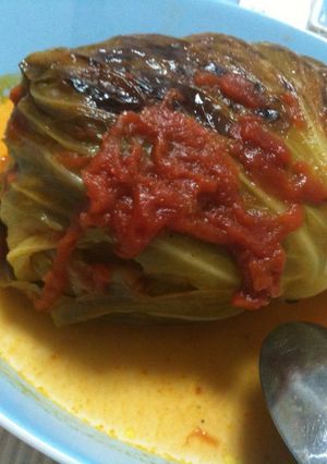 ビックなロールキャベツ-レシピのメイン写真