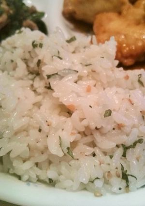 ★暑い夏にピッタリ！ほんのり梅しそご飯★-レシピのメイン写真