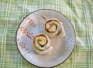お弁当やおつまみにカニカマのちくわ巻き-レシピのメイン写真
