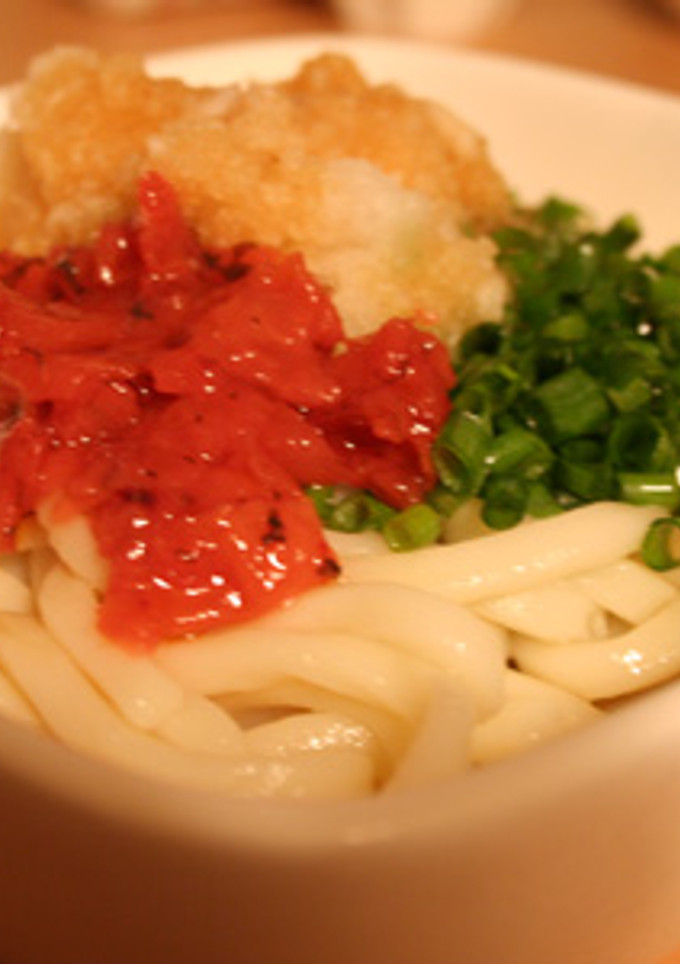 簡単さっぱり梅のおろし冷うどん-レシピのメイン写真