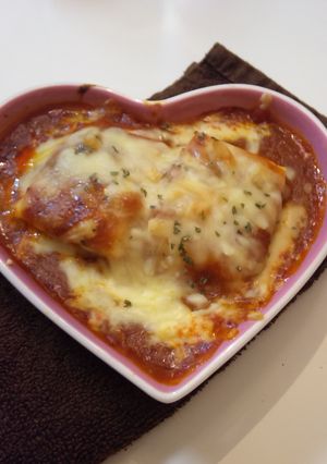 簡単☆豆腐ﾐｰﾄｿｰｽｸﾞﾗﾀﾝ-レシピのメイン写真