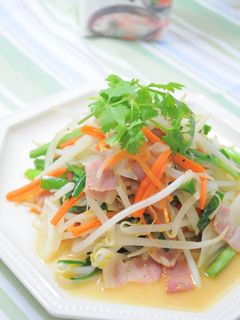 野菜とベーコンのアジアン炒め-レシピのメイン写真