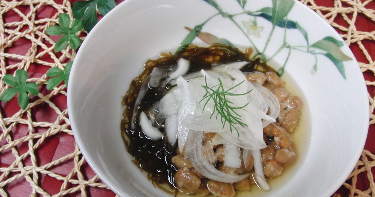 超簡単！もずく酢納豆に・・・ by ナナプー 【クックパッド】 簡単