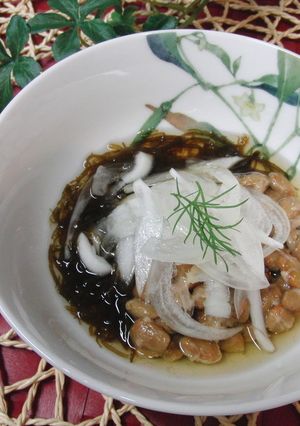 超簡単！もずく酢納豆に・・・-レシピのメイン写真