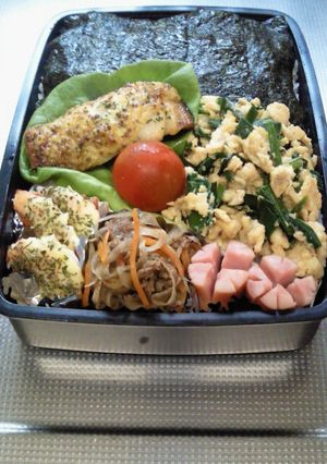 「お弁当…さばのマスタードマヨ焼き」-レシピのメイン写真
