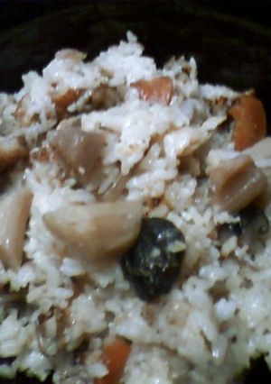 野菜の煮物をアレンジ♪中華おこわ-レシピのメイン写真