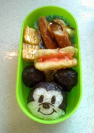 ミッキーマウス『キャラ弁』-レシピのメイン写真