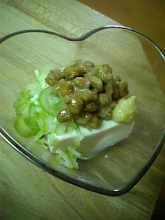 あ〜うまい☆!夏は納豆冷や奴!-レシピのメイン写真