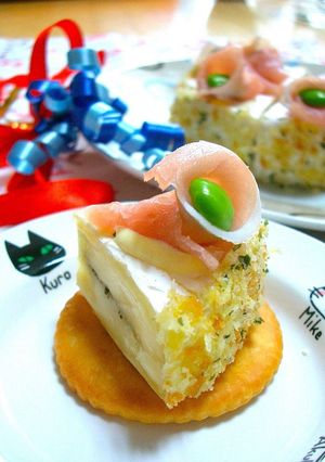 おつまみに*小さな小さなショートケーキ*-レシピのメイン写真
