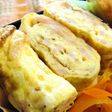 お弁当に❀ハムとマヨの卵焼き~バジル風味