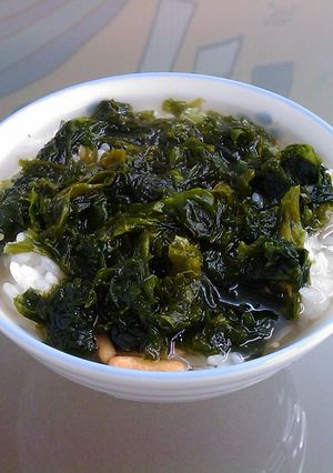 あおさ海苔茶漬け-レシピのメイン写真