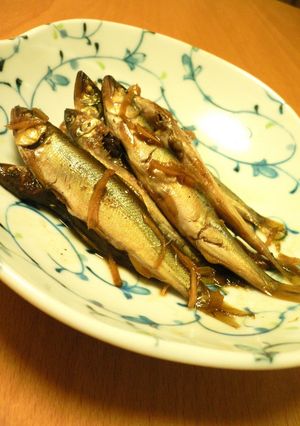 小あゆの甘露煮-レシピのメイン写真