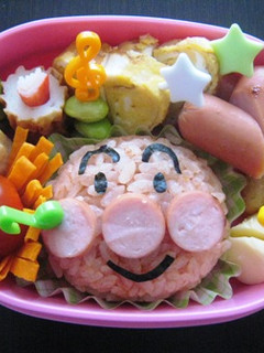 アンパンマン弁当♪(キャラ弁)-レシピのメイン写真