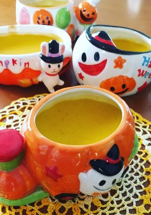 かぼちゃプリン-レシピのメイン写真
