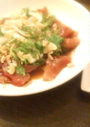 薬味が効いてるカツオのサラダ-レシピのメイン写真