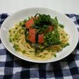 誰でも簡単☆お店風明太子パスタ