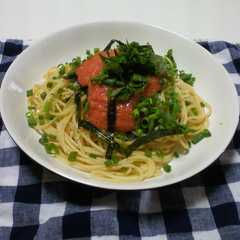 誰でも簡単☆お店風明太子パスタ-レシピのメイン写真