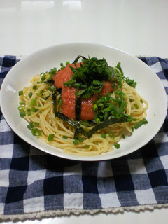 誰でも簡単☆お店風明太子パスタ-レシピのメイン写真