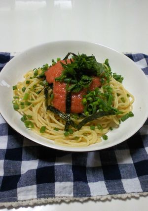 誰でも簡単☆お店風明太子パスタ-レシピのメイン写真