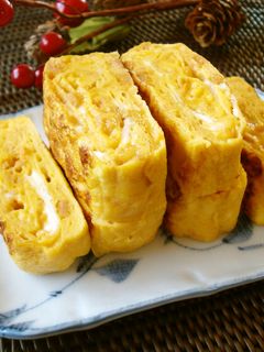 ハマる!鮭フレークで簡単♪卵焼き-レシピのメイン写真