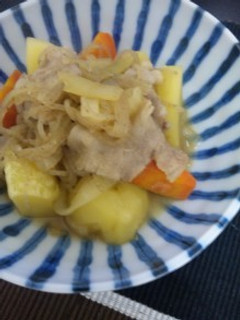 豚バラ肉で作るおいしい肉じゃが-レシピのメイン写真