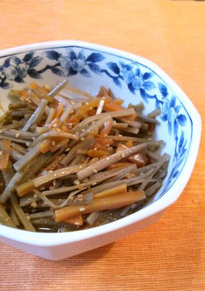 定番！　簡単美味しいきんぴらごぼう-レシピのメイン写真