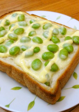 ★枝豆マヨチーズ★トースト-レシピのメイン写真