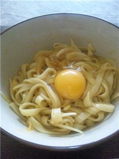 釜玉カレーうどん-レシピのメイン写真