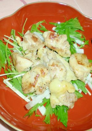 鶏肉の、塩・ごま油漬け-レシピのメイン写真