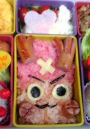 超簡単!キャラ弁☆ワンピースのチョッパー-レシピのメイン写真