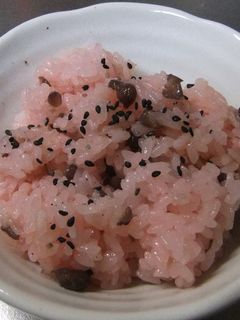 炊飯器で!!北海道の甘納豆のお赤飯☆-レシピのメイン写真