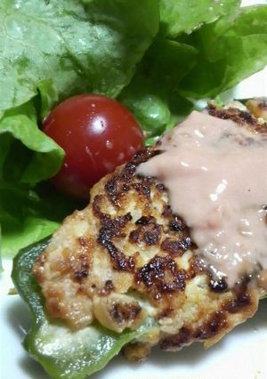 あっさりﾍﾙｼｰ♪ピーマンの肉詰め-レシピのメイン写真