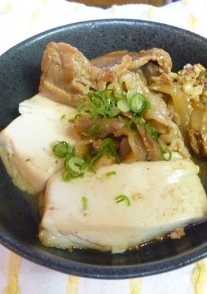 中華風♪肉豆腐☆-レシピのメイン写真
