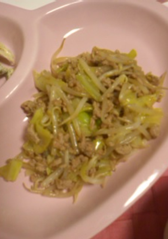 あまり野菜と豚挽き肉のオイスター炒め♪-レシピのメイン写真