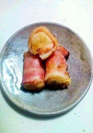 余った煮物のじゃがいもは☆ベーコン巻き☆-レシピのメイン写真
